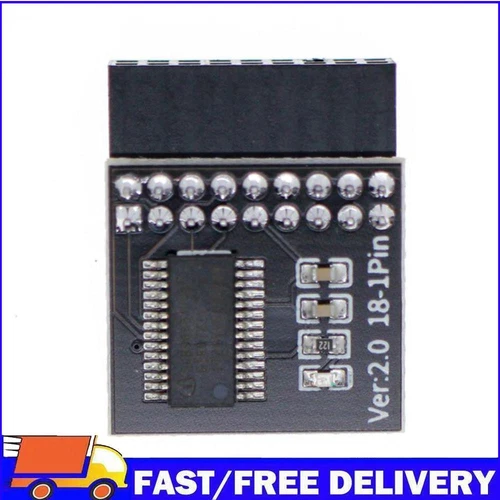 TPM 2.0 Module TPM 2.0 Encryption Security Module Remote Card (ASROCK LPC-18PIN)