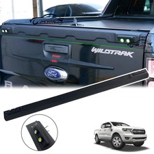 BLACK LED TAILGATE COVER PROTECTIVE REAR GUARD FOR FORD RANGER T6 T7 T8 11-22