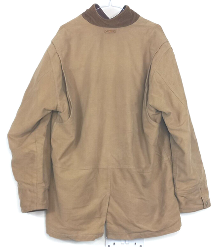 Chaqueta Marlboro Classics Beige Tareas Abrigo Ferroviario UE 50 Grande Exterior País - Imagen 5 de 8