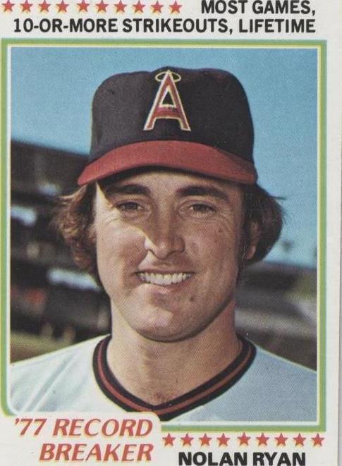 1978 Topps - Nolan Ryan #6 - 1 of 1