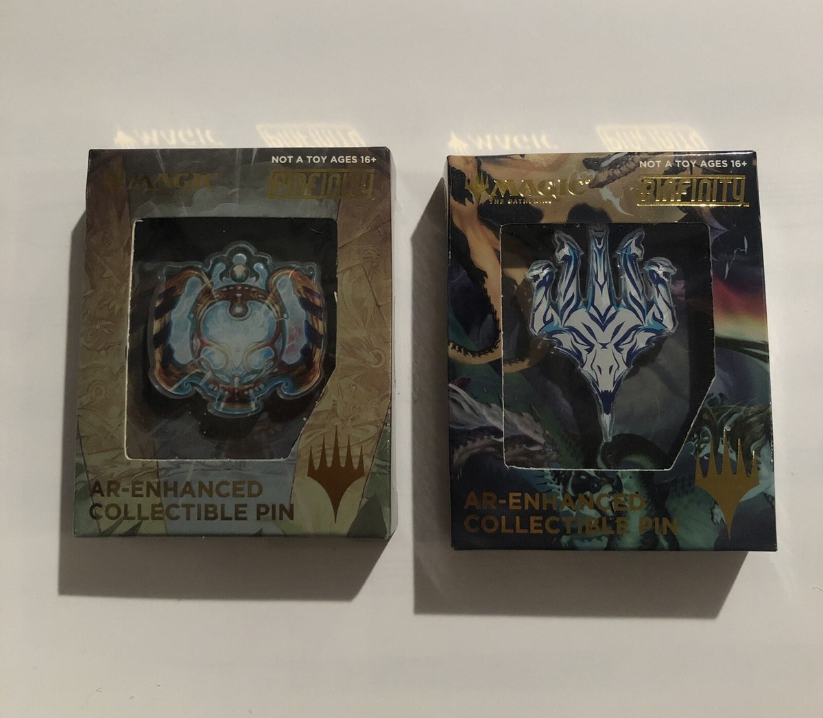 FFコラボ MTG AR-Enhanced Pin PINFINITY ピンズ他 MAGIC THE GATHERING Limited AR-ENHANCED Pin Set of 2 from