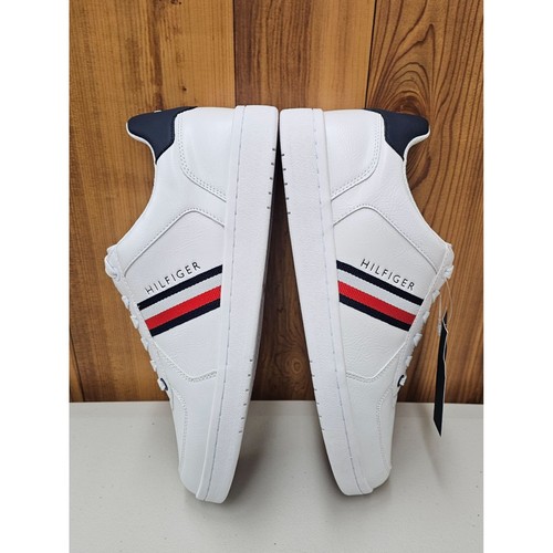 Tommy Hilfiger Lei 11 White Men's Casual Shoes Size 10 - Bild 4 von 11