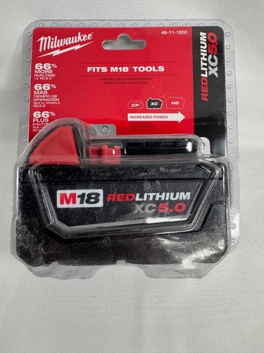 Milwaukee Battery M18 XC5.0 REDLITHIUM-Open Box-Brand New!!