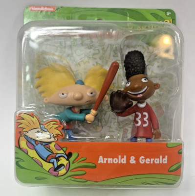 Just Play Nickelodeon 3 inch Mini Figures Hey Arnold! Arnold and Gerald