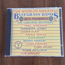 The World's Greatest Bluegrass Bands, Vol. 2 by Various Artists CD, 1999 NEW