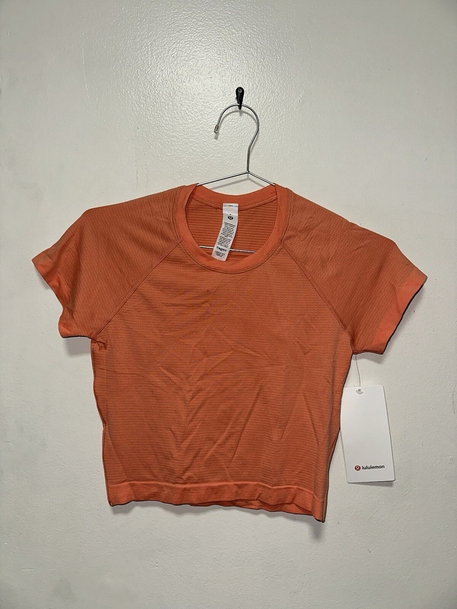 Lululemon Swiftly Tech Cropped Short-Sleeve Shirt 2.0 Size 6 CRLK
