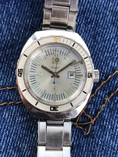 Diver Automatic Medium Bakelite Bezel 300 Meters Vintage Sub