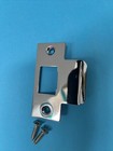 <!--F#f_0-->Polished Chrome T Type Door Lock Latch Striker Strike Plate Pad Locking Catch<!--F/-->