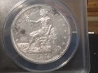 1874 CC Trade Dollar - ANACS Certified AU 58 A True Slider