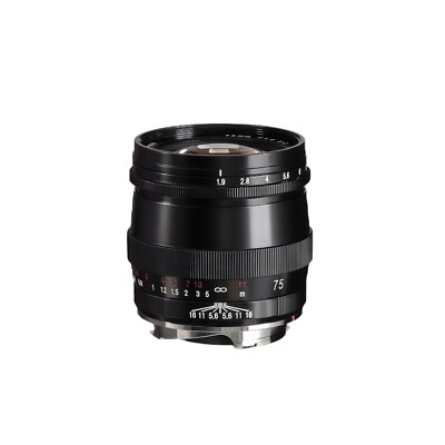 【sin様】ULTRON 75mm F1.9 SC VMレンズ New VOIGTLANDER Ultron 75mm F1.9 SC Black Paint Lens VM