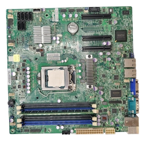 SUPERMICRO X9SCL-F MOTHERBOARD INTEL XEON E3-1230 V2, 3.2GHz, 8GB PC3 12800E - Picture 3 of 7