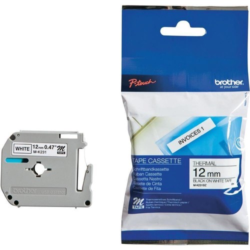 2x Genuine Brother M-K231 MK231 12mm 