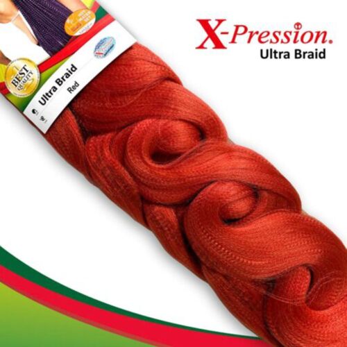 X-PRESSION extension capelli sintetici per treccine afro africane colorate 160 g - Foto 7 di 52