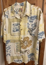 Vtg Jams World Hawaii USA Harvest Floral Multicolor Limited Edition Sz XL Shirt