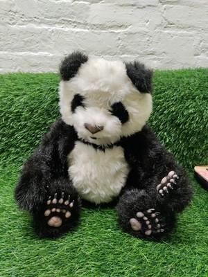 Hasbro FurReal Friends Luv Cubs Baby Panda Bear Interactive 2004 Tested Working