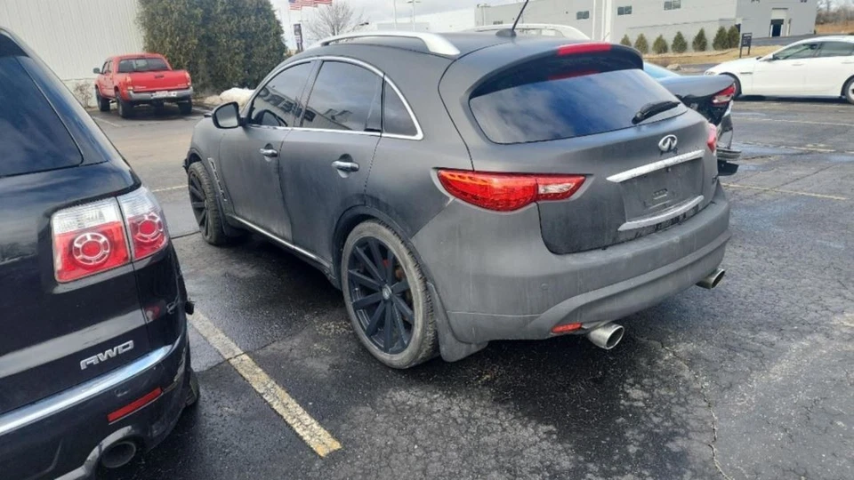 Temperature Control With Navigation System Fits 09-10 INFINITI FX SERIES 4038535 - Image 3 of 4