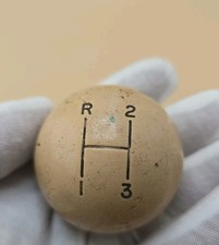 Vintage Hurst Ivory 3 Speed Shifter Knob
