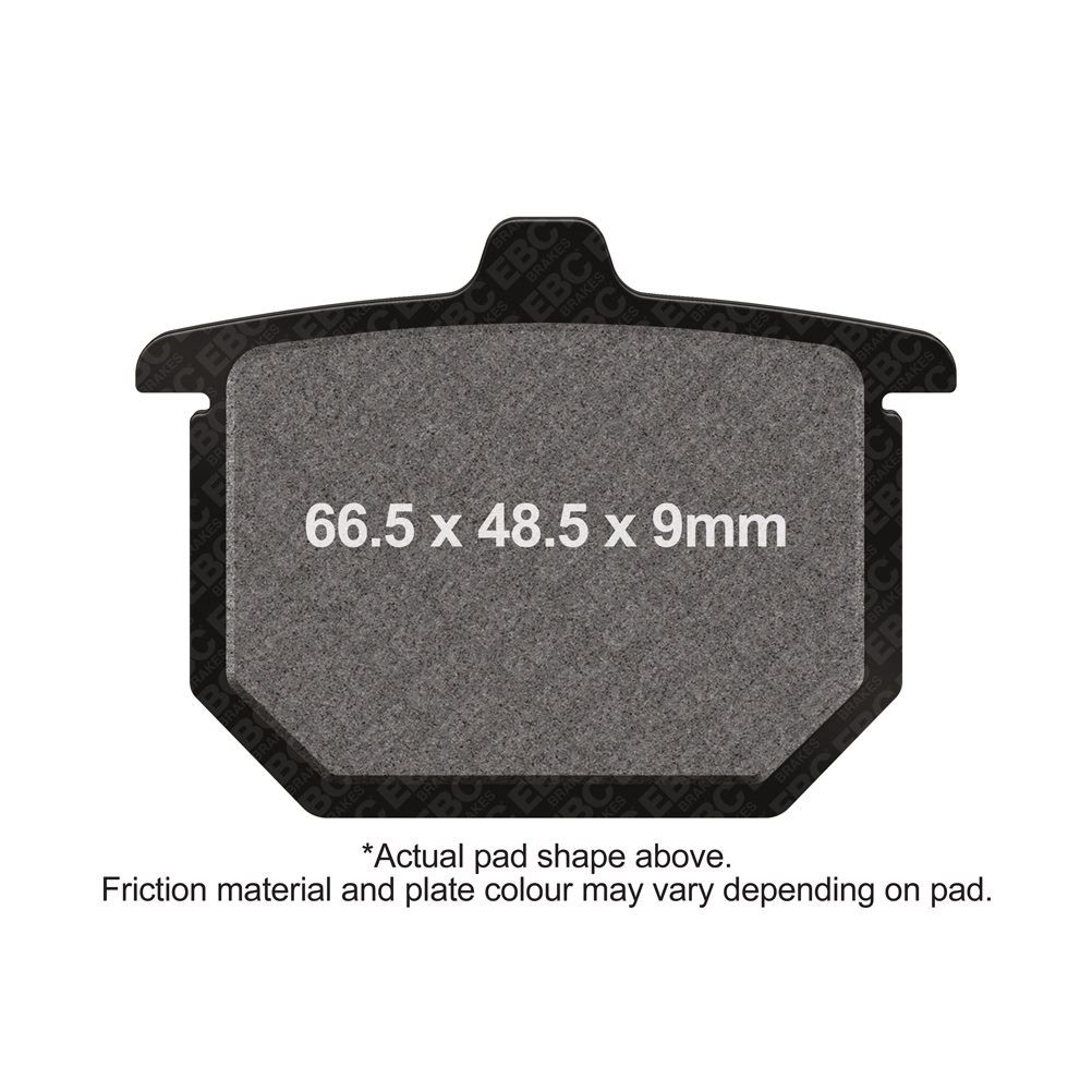 EBC Motorcycle Brake Pads DMX Front Left Honda CBX 1000 Z 1979 - 1980