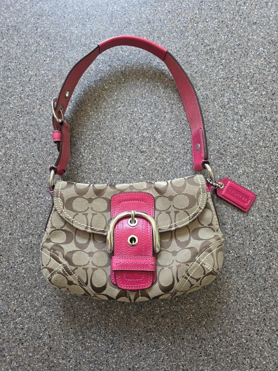 バッグ COACH Soho Pink Shoulder Bag Archive Coach Pink Soho Shoulder Bag – Rediscover Vintage