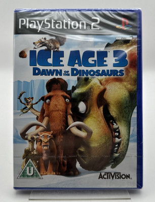 PS2 Ice Age 3: Dawn Of The Dinosaurs, Neu und Factory Sealed