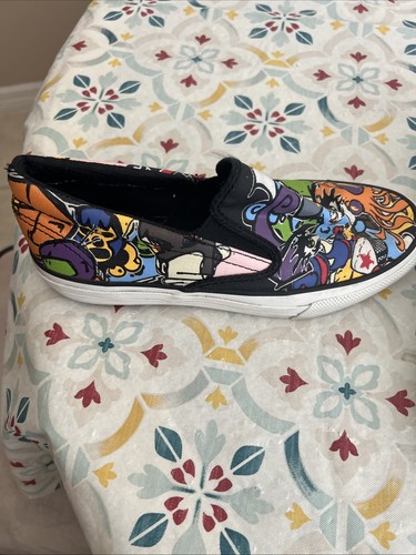 Converse All Star Graffiti Slip-On Men 7 Women 8.5 EXCELLENT CONDITION - Picture 2 of 6