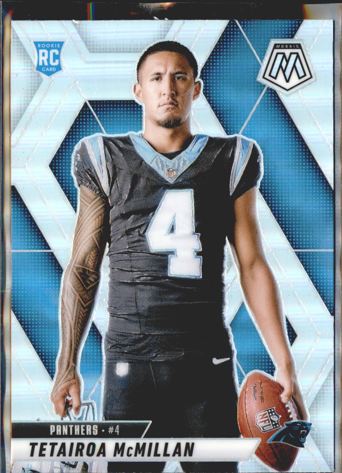 2025 Panini Mosaic #274 Tetairoa McMillan Silver