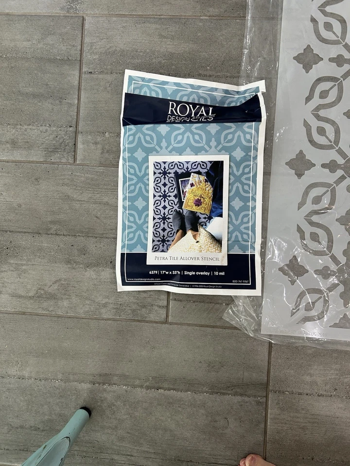 Tile Stencil - Petra - New - Image 2 of 3