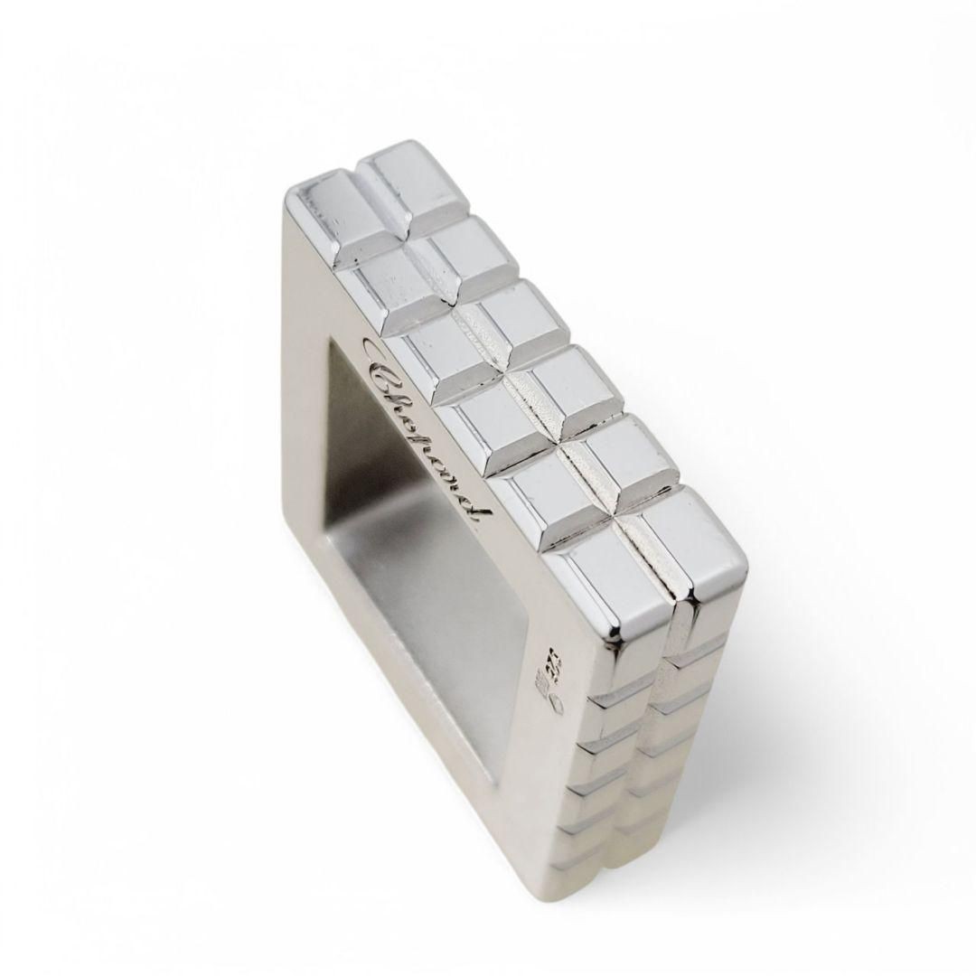 Chopard Silver 925 Key Ring with Square Charm Use… - image 8