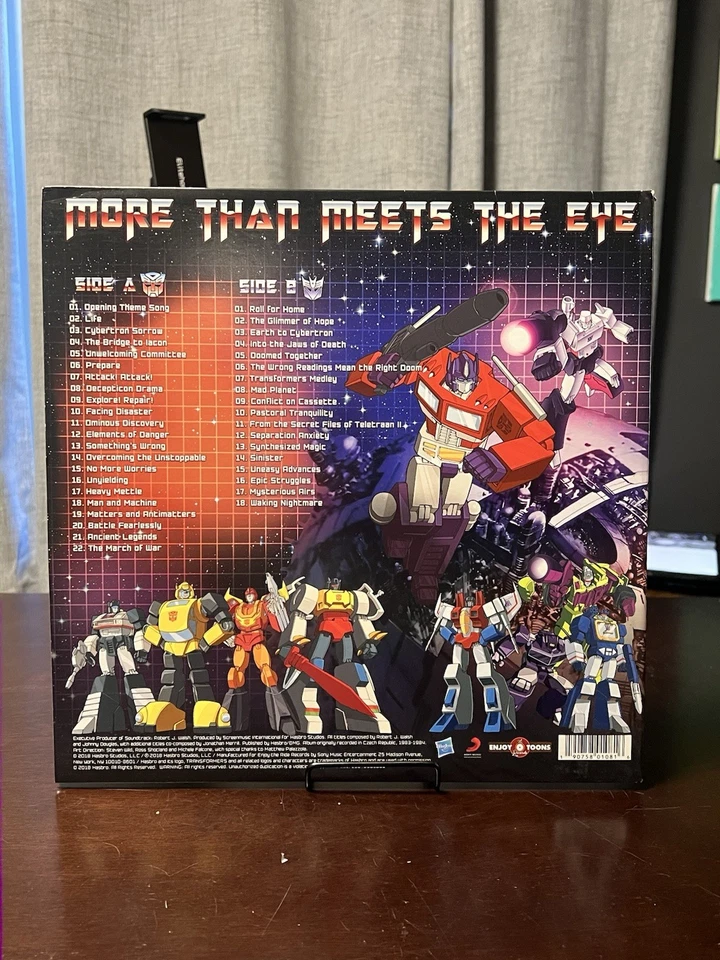 Transformers Television Show Soundtrack Vinyl Colored Vinyl - Image 2 of 4