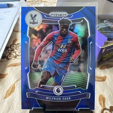 2021-22 Panini Prizm Premier League - Wilfried Zaha #297 Blue Prizm /340