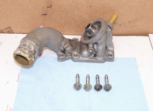 97-03 Ford F-150 5.4L 2v Oil Filter Housing F75E-6K623-AC OEM W/BOLTS EXPEDITION