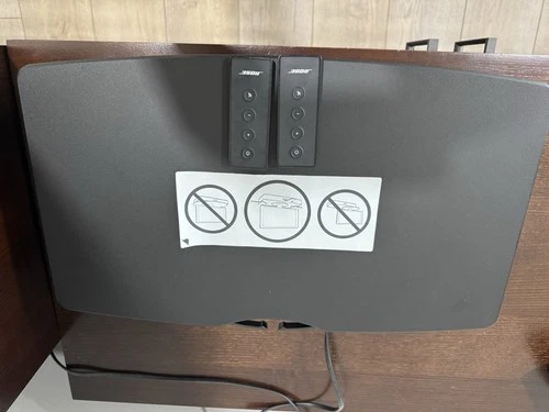 Bose Solo TV Series 1 Sound System Black with Remote And Optical Cable