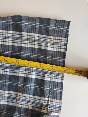 Wrangler Hero Button Down Western Shirt 3XL XXXL Plaid 100% Cotton Pocket Front - Picture 5 of 8