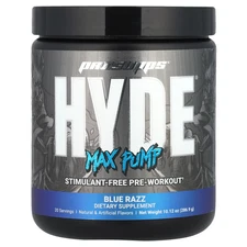 Hyde®, Max Pump, Pre-Workout, Blue Razz, 10.12 oz (286.9 g)
