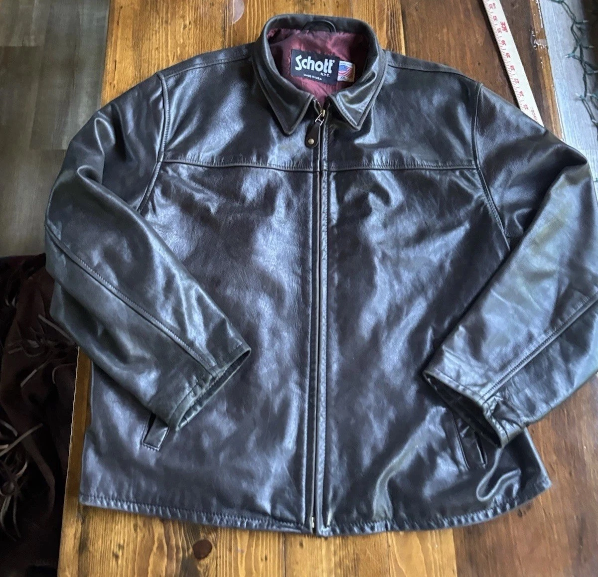 Schott Brown Motorcycle Jackets for Men for Sale | Shop New & Used