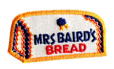VTG Mrs Bairds Bread Bakery Loaf Bakers Bakin...
