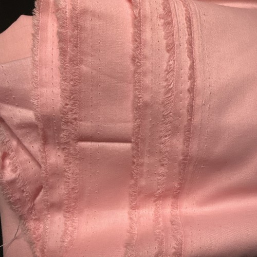 7+ Yds Baumwolle einfarbig rosa Stoff neu unbenutzt Posten - Bild 3 von 3
