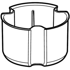 Geberit Vaschetta Morbida Per Sifone Doccia d90 ci=50mm | 243.572.00.1