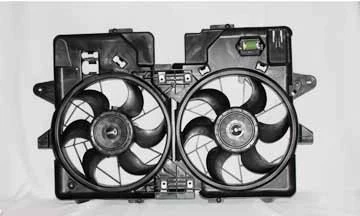 Radiator Condenser Cooling Fan Assembly for 05 Ford Escape/Mercury Mariner 3.0L - Image 2 of 4