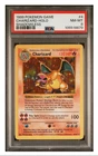 2000 POKEMON BASE SET 2 #4/130 CHARIZARD HOLO RARE PSA 8