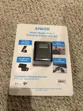 NEW Anker Mango 3-in-1 Charging Station With Qi2 15W Apple iPhone 12 And Later