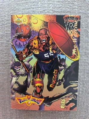 1992-93 Upper Deck Fanimation - Dikembe Mutombo The Warrior #509 Nuggets