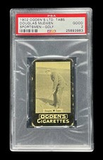 1902 ogden’s ltd tabs #0 douglas mcewen rc; golf - sportsmen series PSA 2
