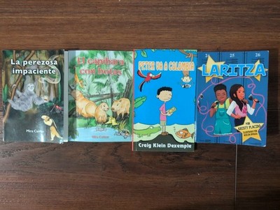 Lot 4 Middle School Spanish Readers La perezosa impaciente-El Capibara Con Botas