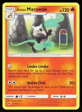 Alolan Marowak 12/131 - Forbidden Light Pokemon - LP Rare
