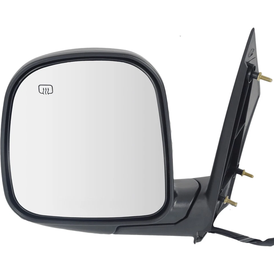 Mirrors Set of 2 Driver & Passenger Side Heated for Chevy SaVana GMC 2500 Pair - Image 2 of 4