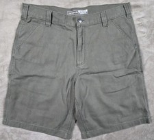 Carhartt Carpenter Shorts Relaxed Fit Workwear Utility Pocket Green Men s 36x9