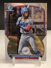 2023 Bowman - Chrome Prospects Mairoshendrick Martinus #BCP-55 1st Bowman RC