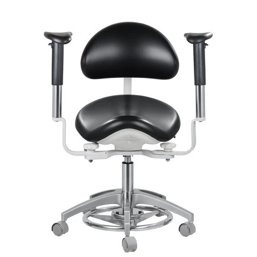 Dental Medical Dynamic Microscope Chair Doctor Saddle Chair Foot Controlled USA - Picture 1 of 18