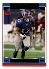 2006 Topps Gold #101 Plaxico Burress New York Giants
